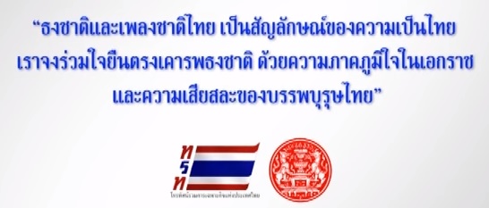 ความสำคัญของเพลงชาติไทย